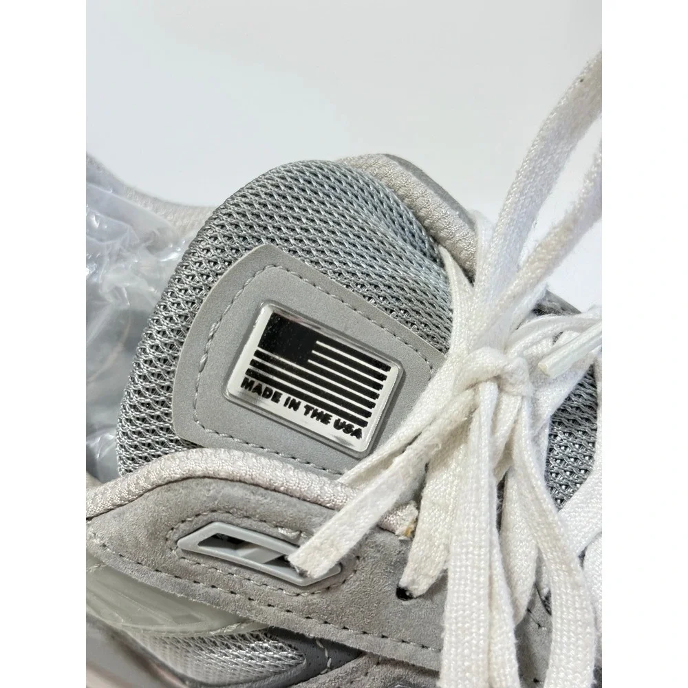 New Balance Mens 990v5 Made in US Grey Castlerock Shoes ENCAP size 9.5